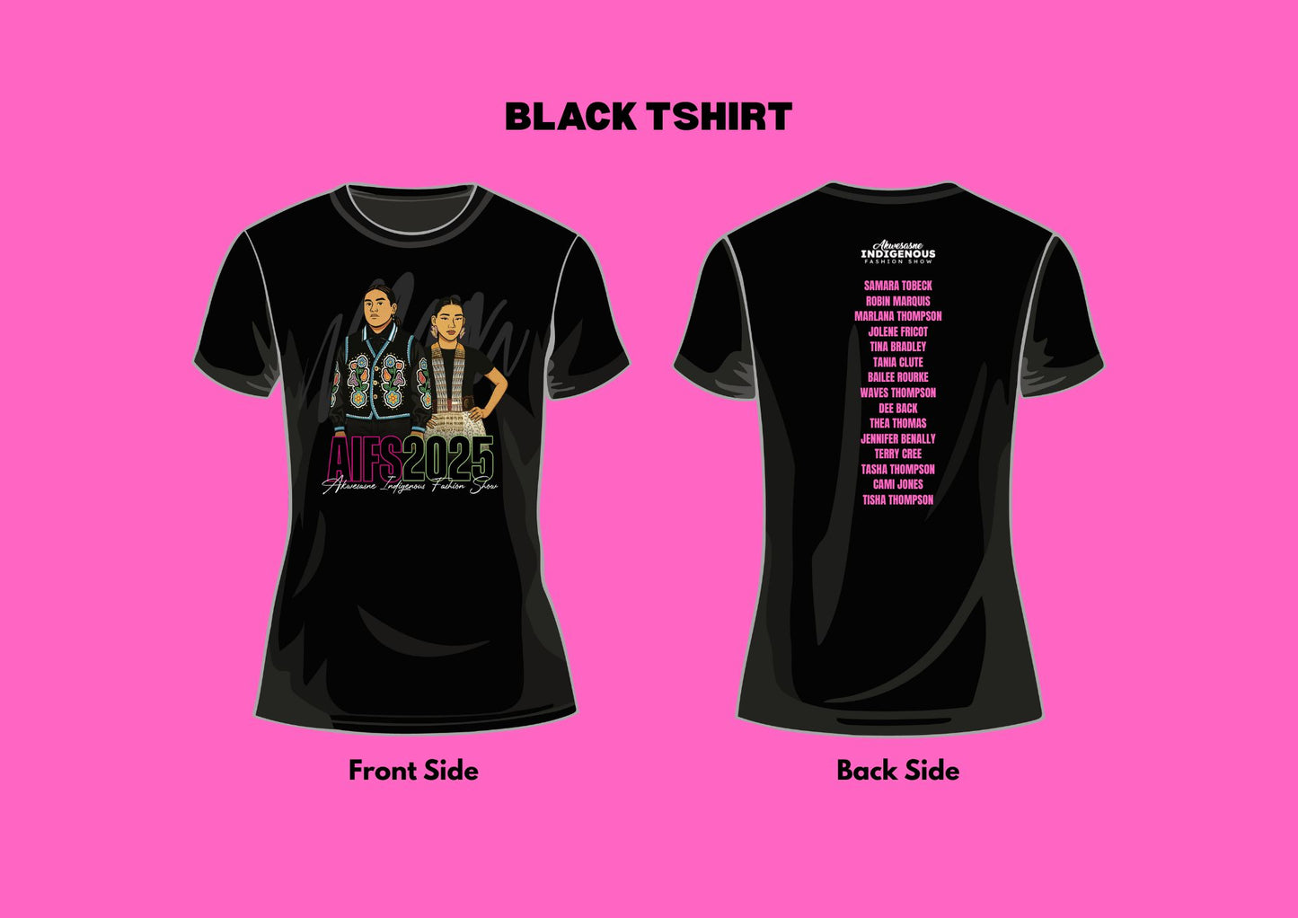 AIFS Black Tshirt