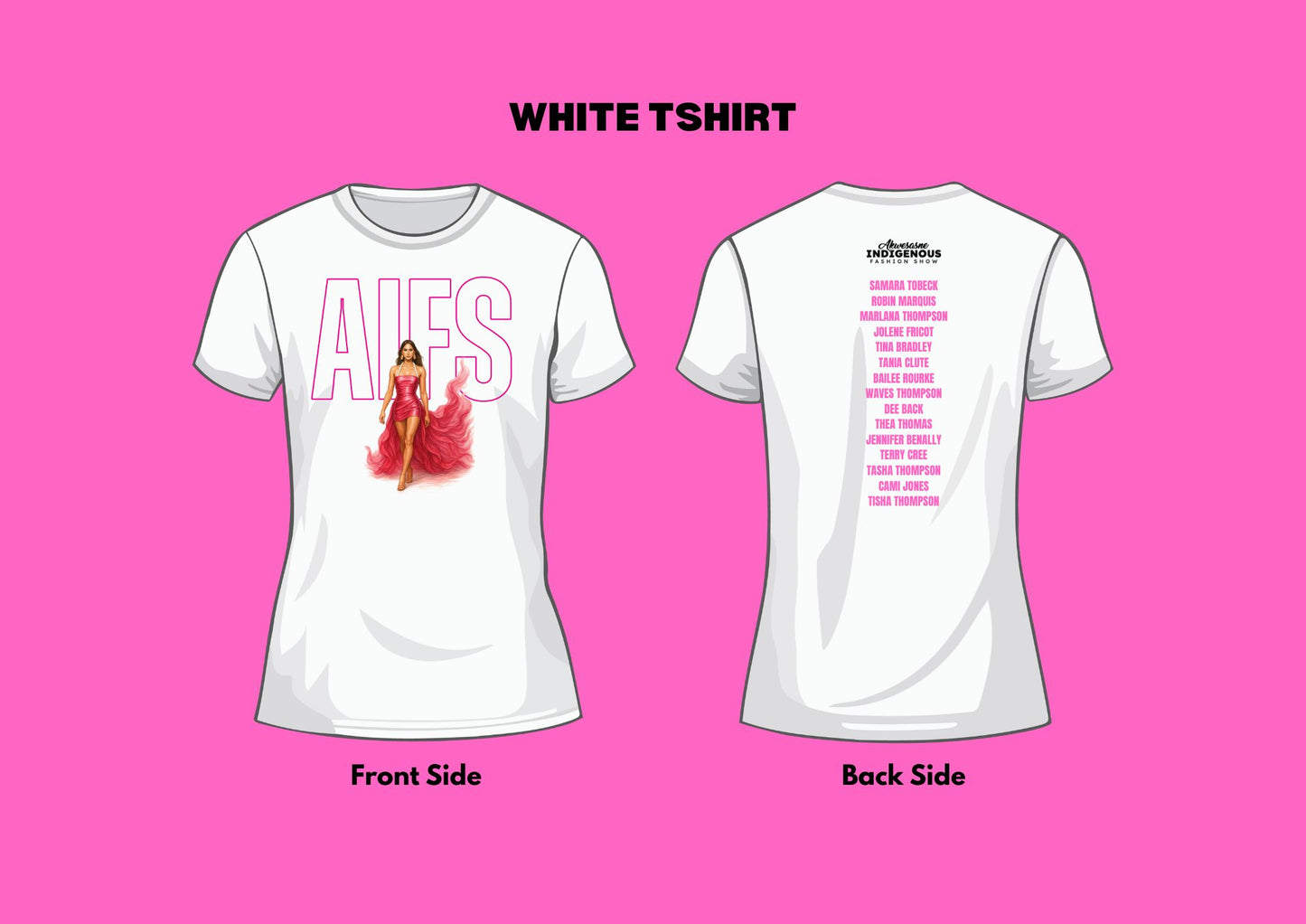 AIFS White Tshirt